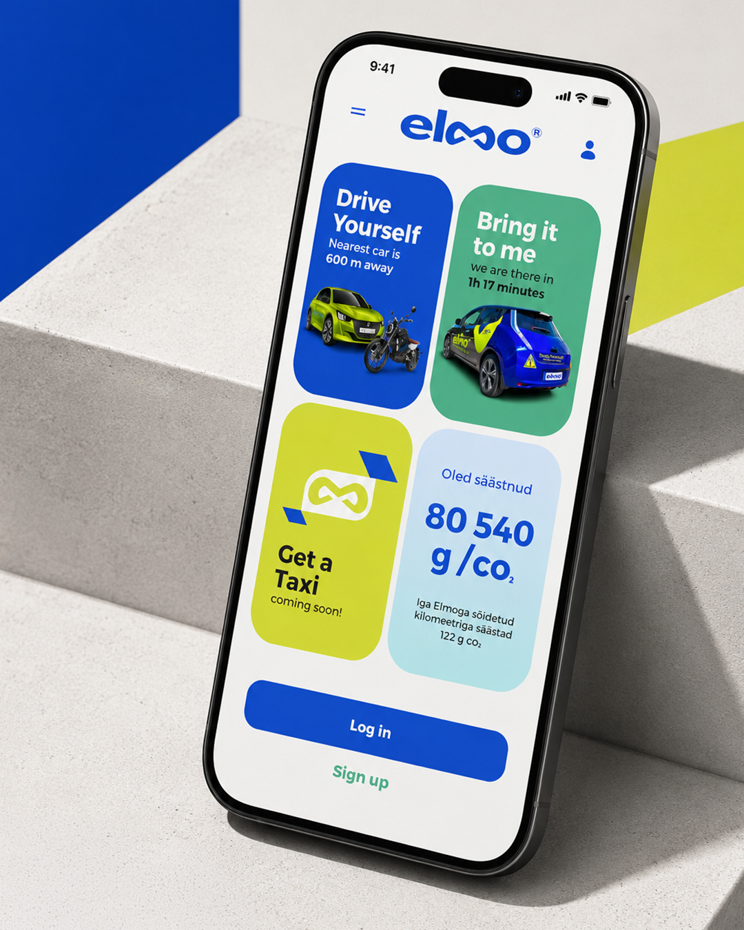 Elmo brand, app, website & advertising