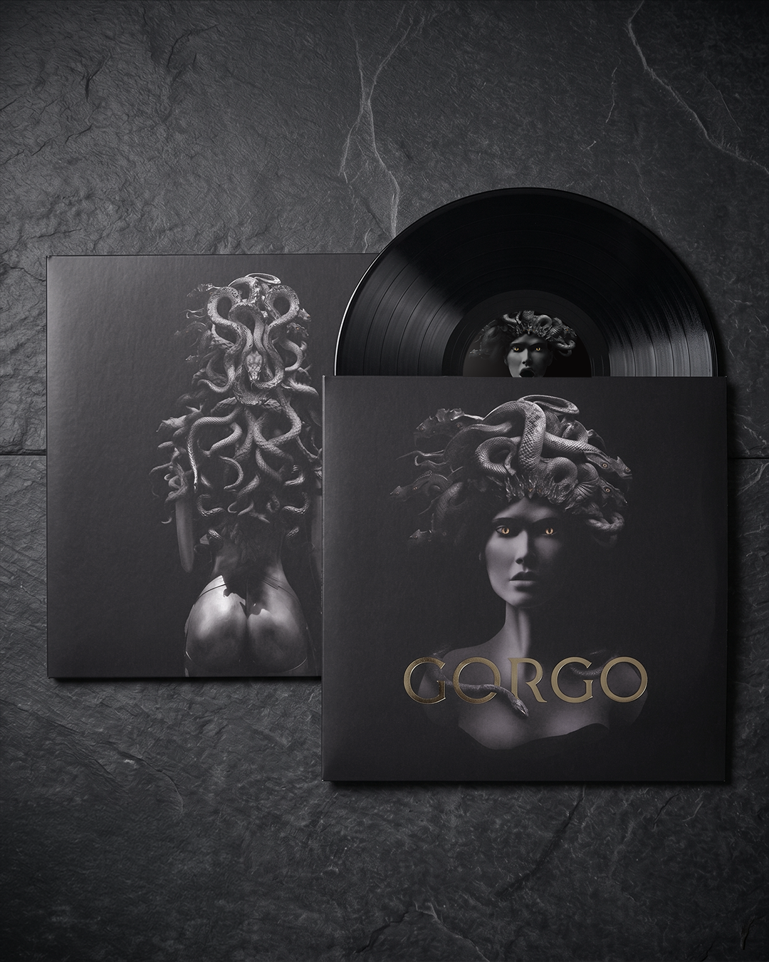 Gorgo vinyl & CD design