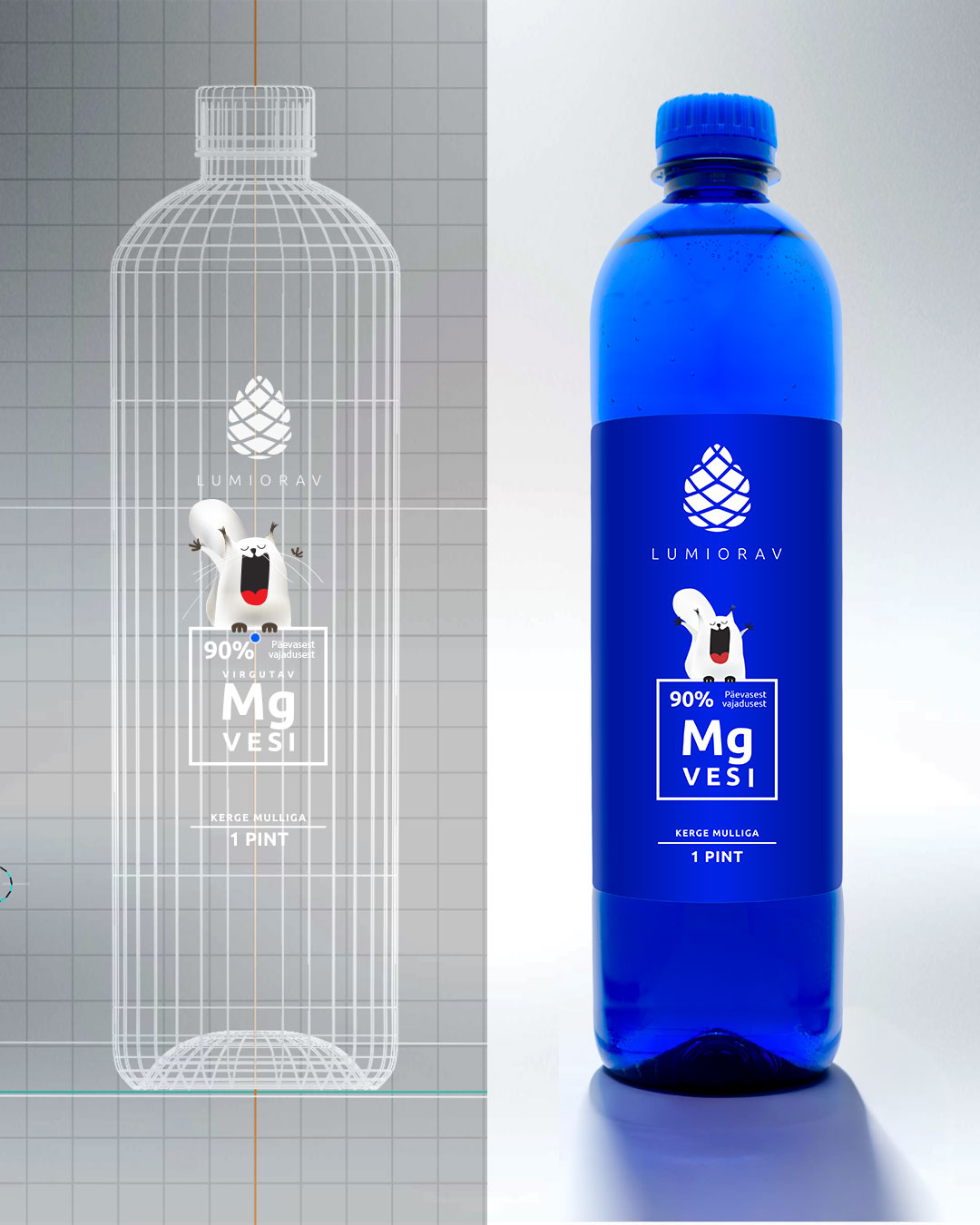 Lumiorav - bottle